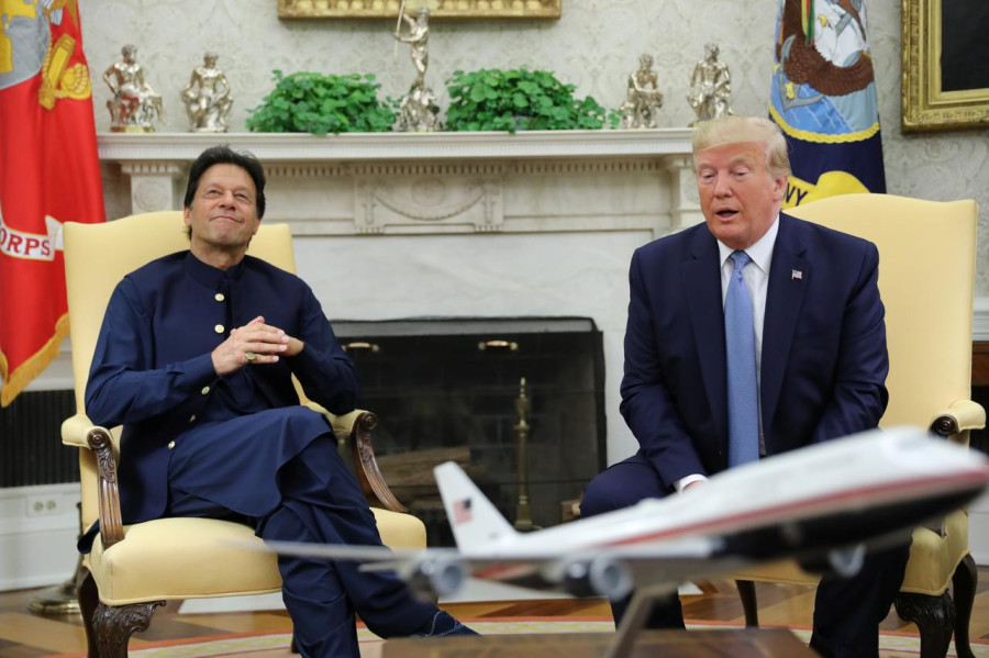 Trump as Imran’s umpire