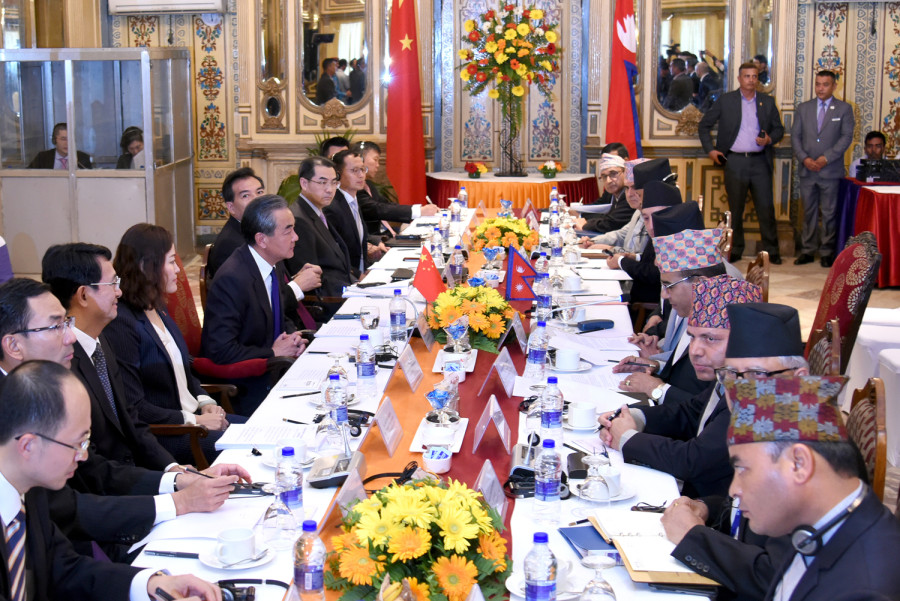 Is there any takeaway from the Chinese foreign minister's visit?