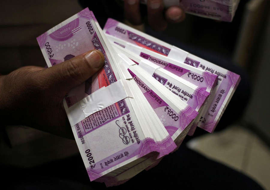 Nepal buys Rs 394 billion Indian rupees to pay for soaring imports