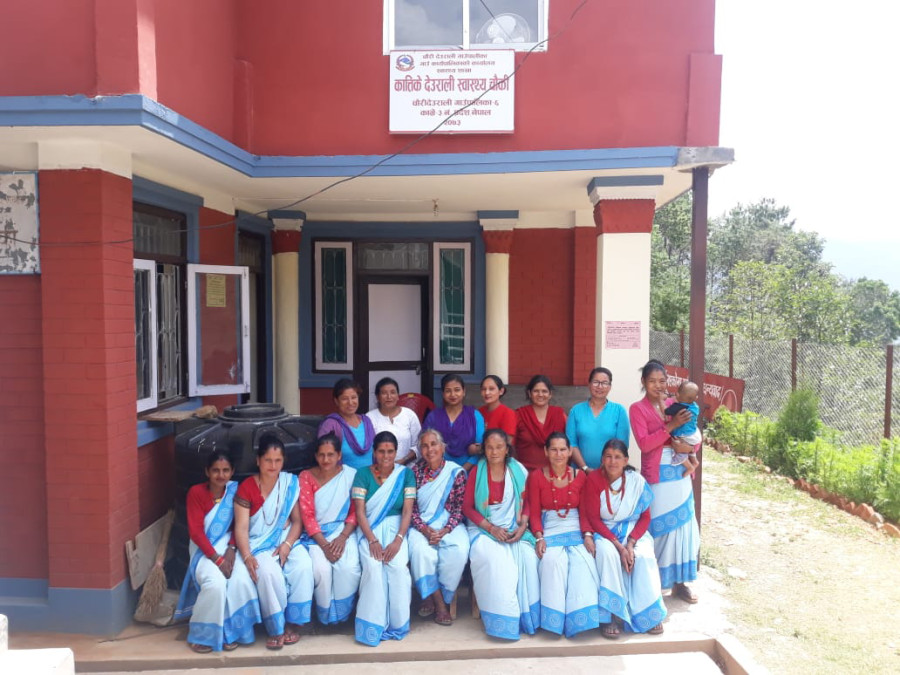 Health post run by women in dire straits for lack of equipment