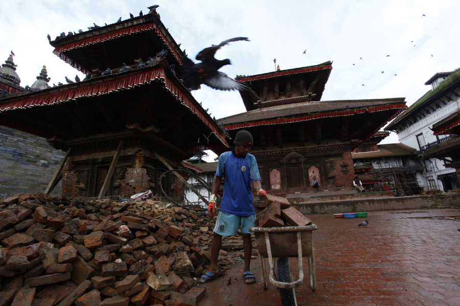 UNESCO withdraws from reconstruction of two temples in Basantpur area