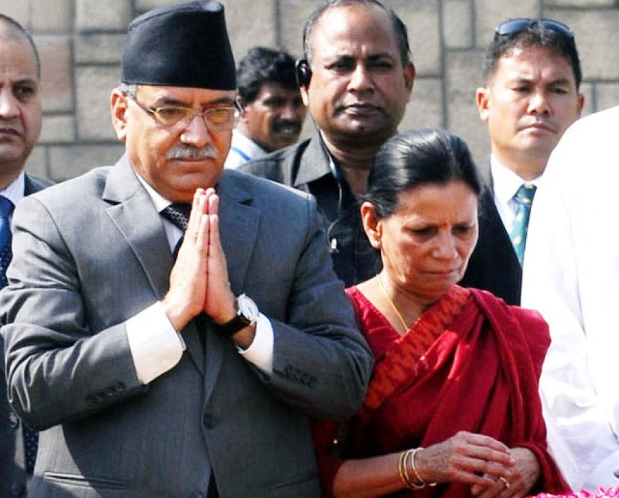 Pushpa Kamal Dahal will visit the United States for his wife’s treatment