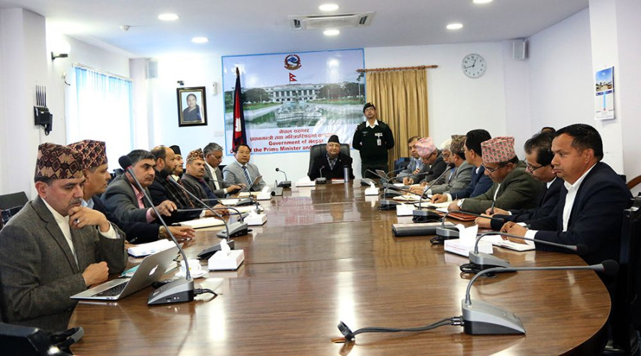 Prime Minister directs stakeholders to raise issue of Mahakali Treaty in Nepal-India joint meeting