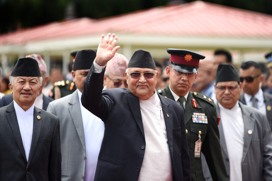 In the ruling party, leaders wait and anticipate Oli’s next steps