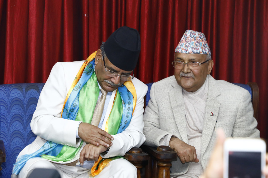 As Oli, Dahal make light of media reports, a storm is brewing in ruling party