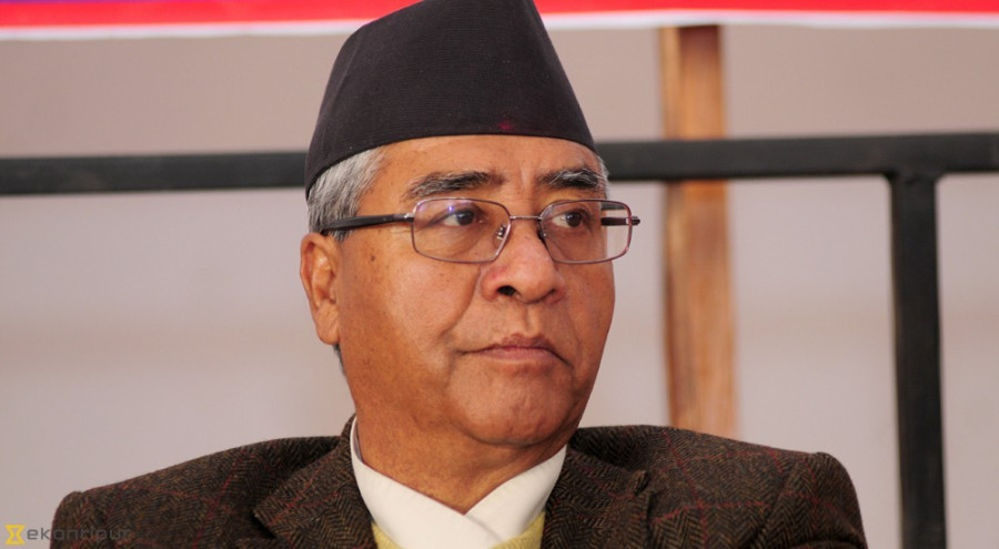 Deuba says no to early Congress convention