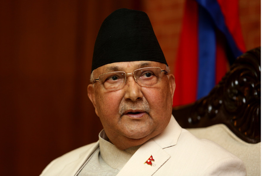 Oli is firm, will not be stepping down any time soon, his aides say