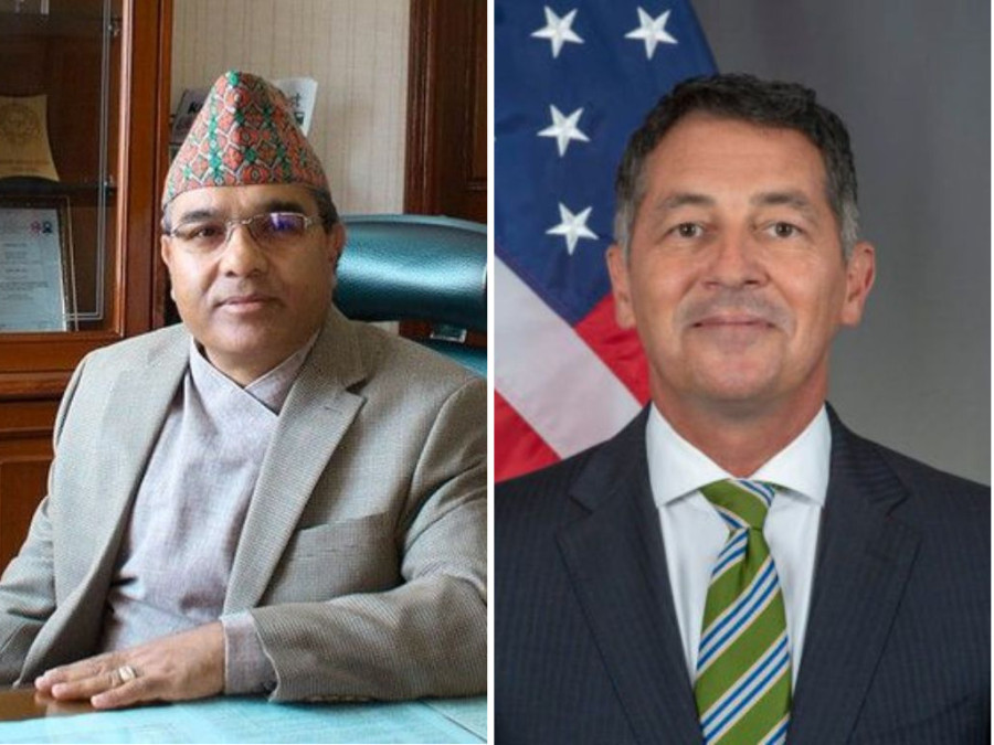 US Embassy officials meet with foreign secretary over Chinese statement about Dahal’s ‘disapproval’ of Indo-Pacific Strategy