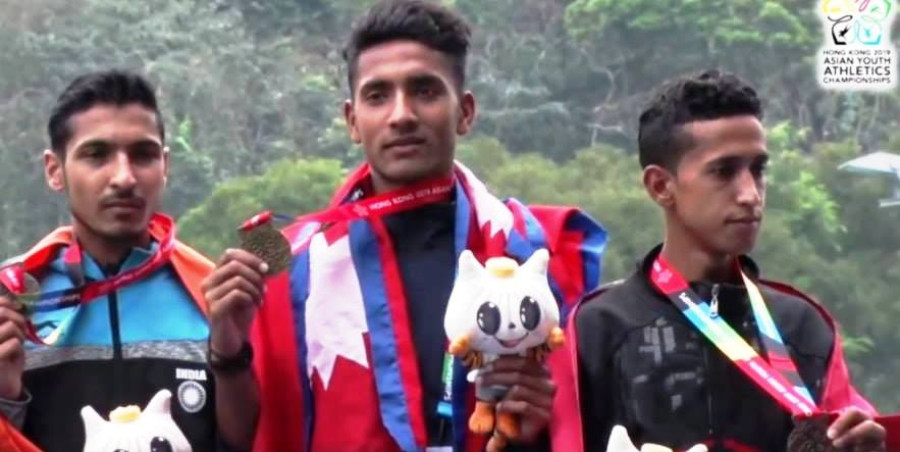 Nepal’s Yadav strikes historic gold at Asian Youth meet