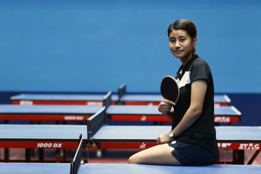 Her father drives a taxi. She is on a mission to earn a medal for her country