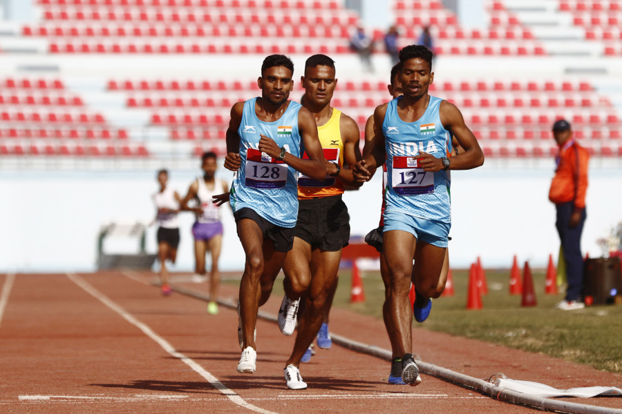 Gopi Chandra Parki resists stiff challenge to restore Nepal’s glory in 5,000-meter race
