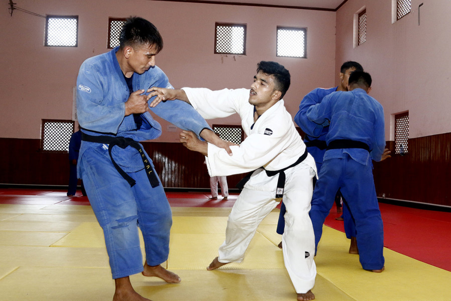 Judoka Indra Shrestha hoping to strike gold