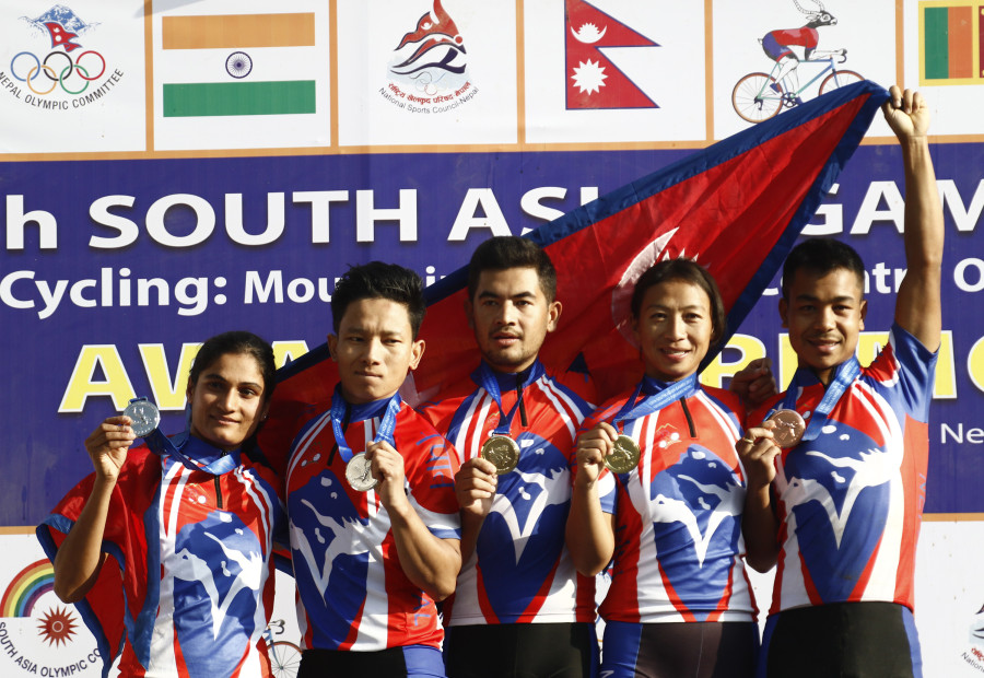 Hosts Nepal set new medals record at South Asian Games
