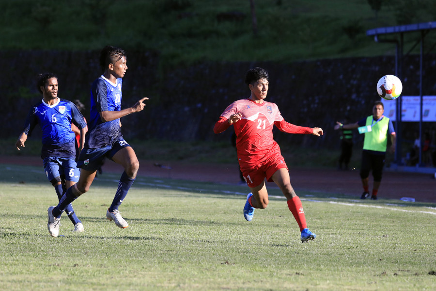 Nepal rues missed chances in Maldives stalemate