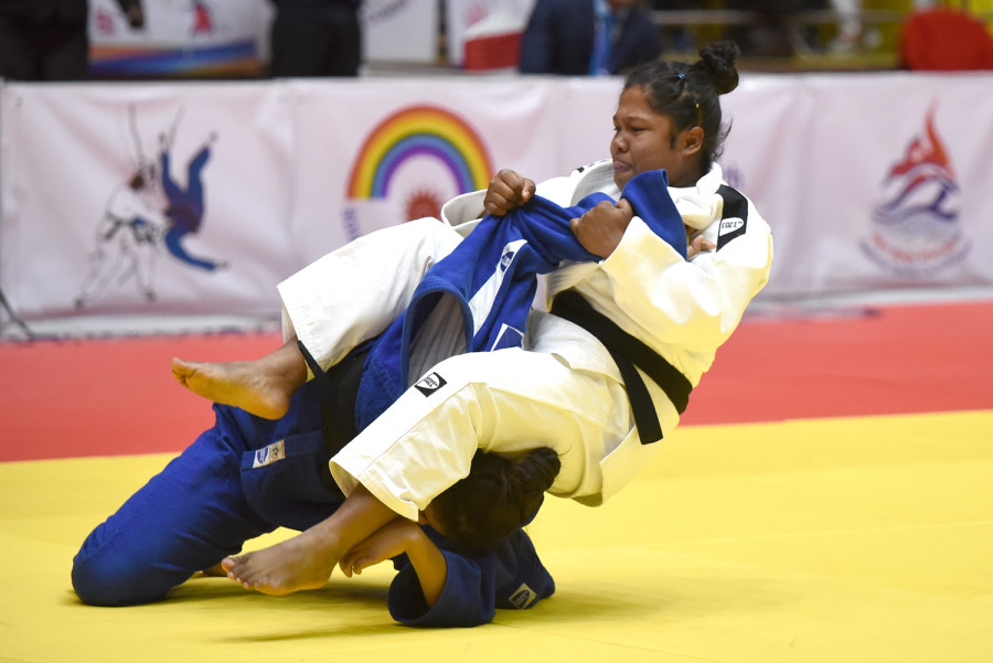 Nepal wins second judo gold