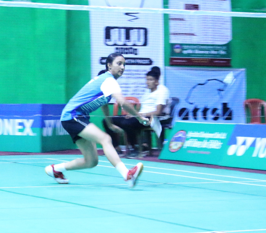 Maharjan closes in on triple titles