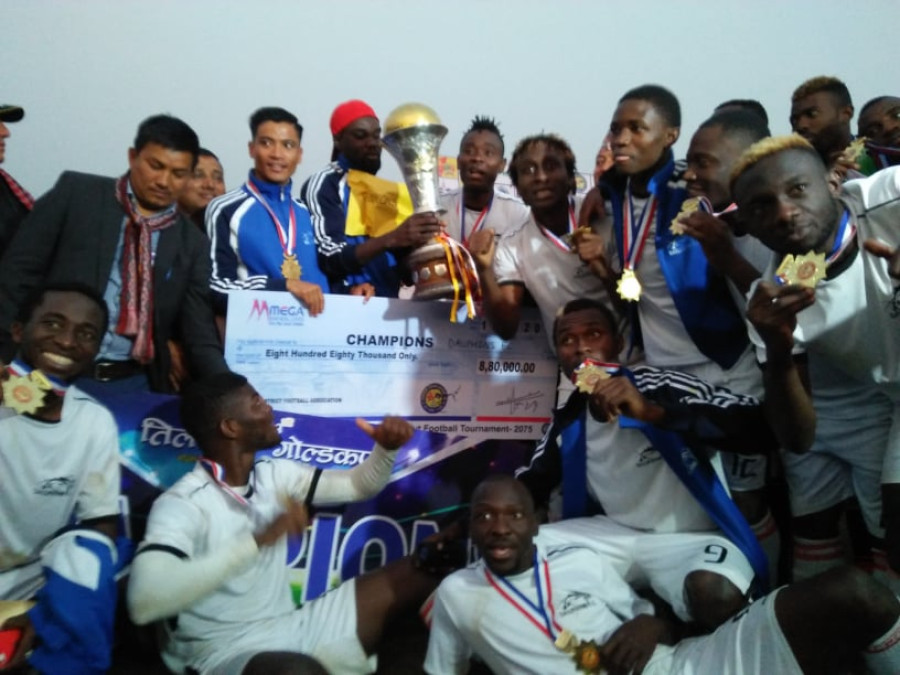Tilottama Gold Cup: Dauphins claim third straight title