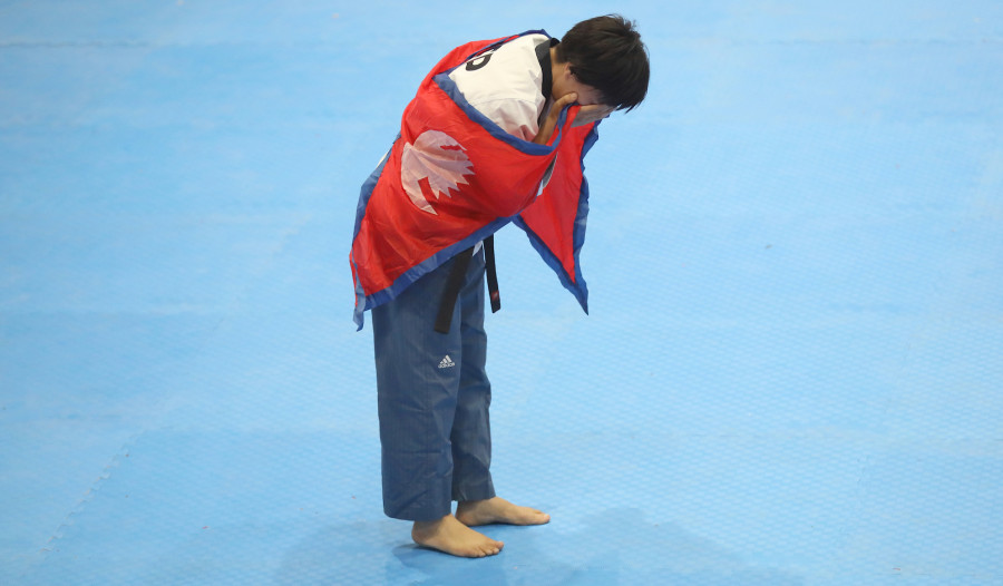 On day one of South Asian Games, gold rush and records for Nepal