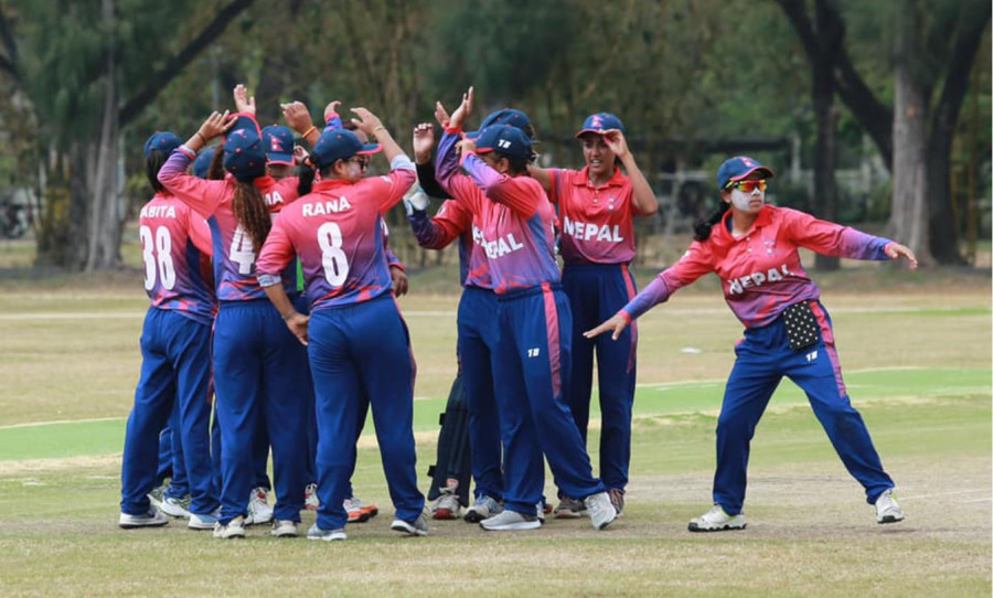 Thapa bowls Nepal to third win