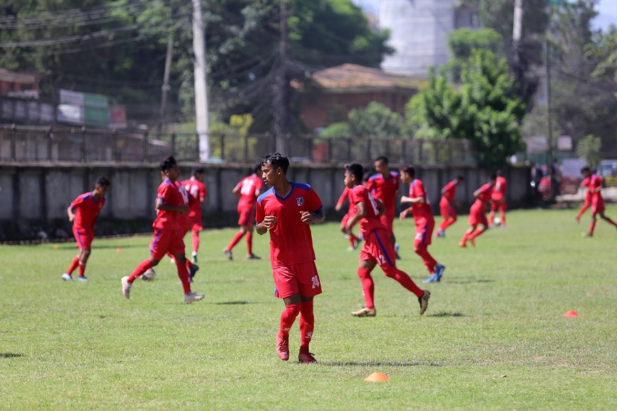 Nepali booters set sights on third straight SAFF U-18 title