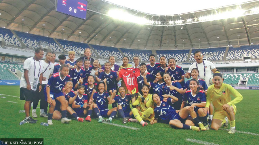 Samba shines as Nepal start Asian Cup qualifiers with dominant victory over Laos