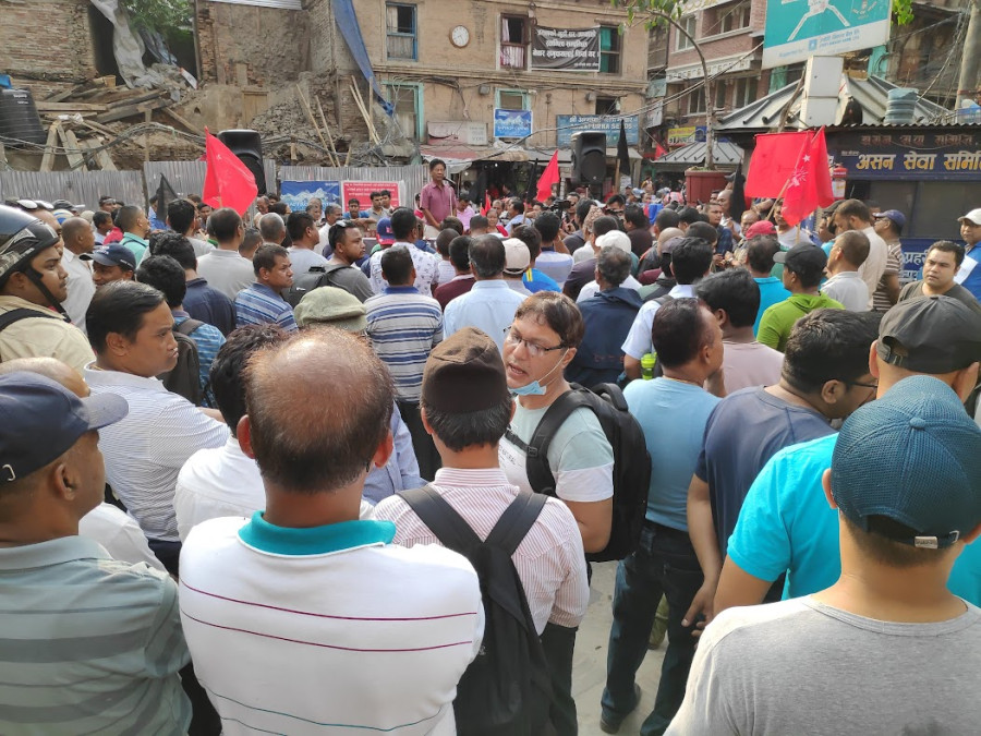 Plan to pull down Malla-era Ghadighar meets with protest