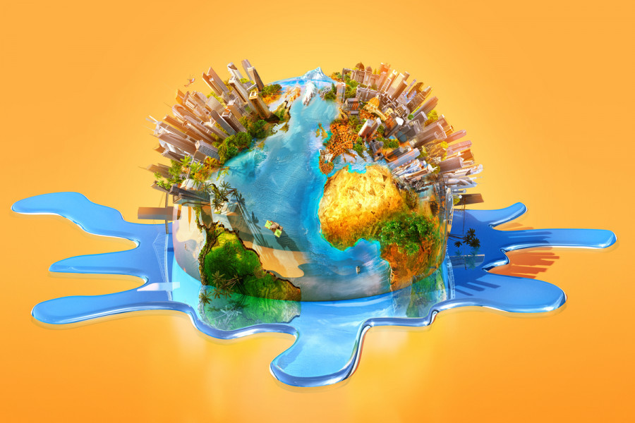 Life in a warming world
