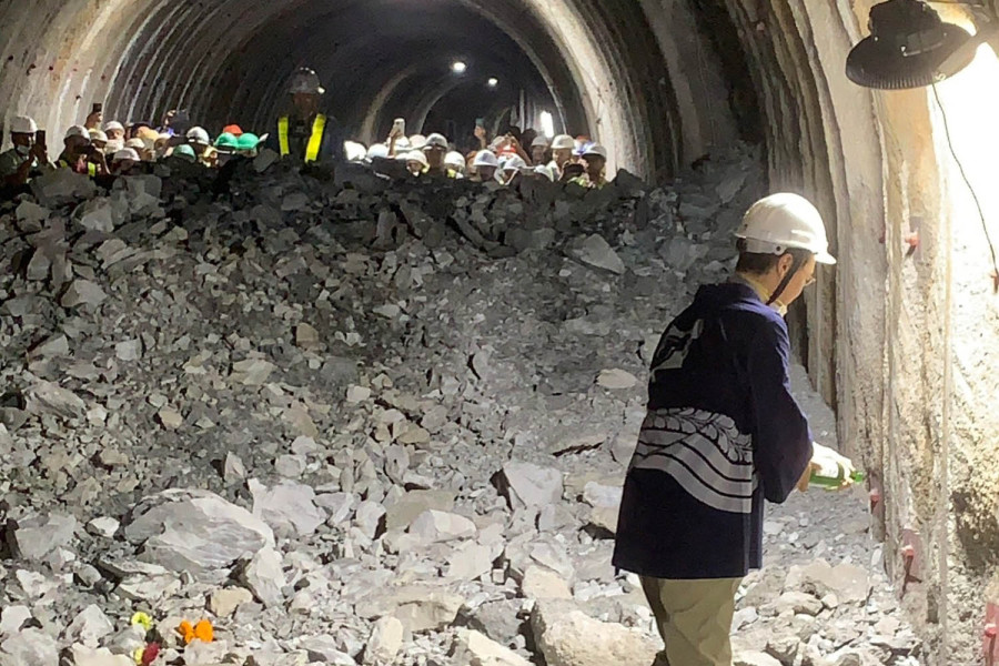 Breakthrough in evacuation route of Nepal’s first tunnel project achieved