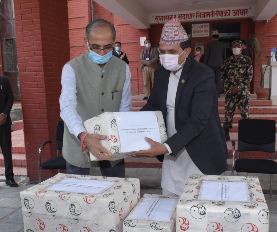 India gifts 23 tonnes of essential medicines to Nepal to fight Covid-19