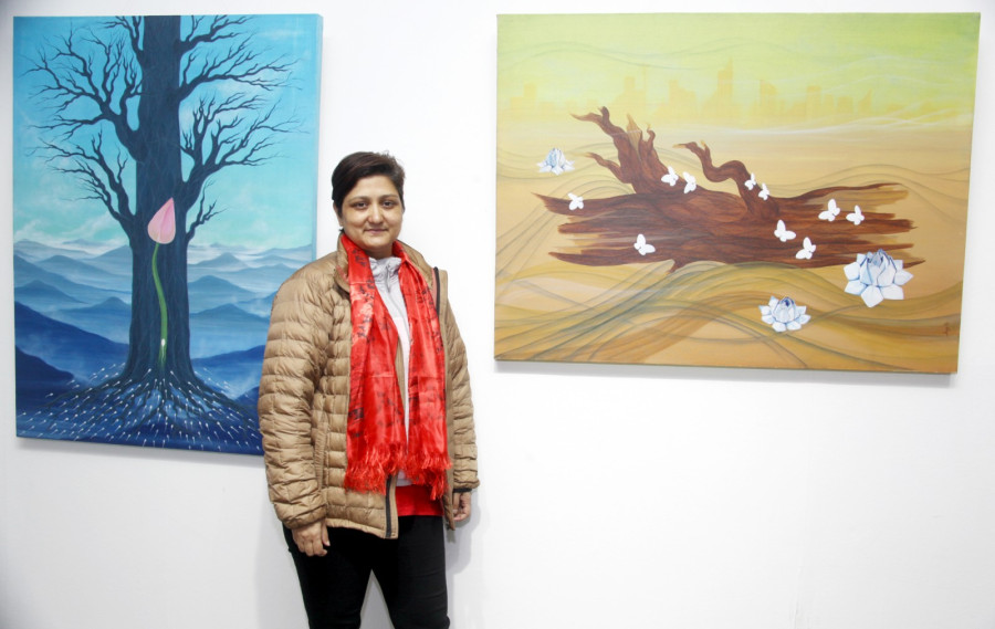 Art is refuge for Jaya Sharma