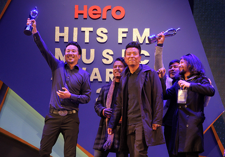 Sabin Rai and The Pharaoh win big at the annual Hits FM music awards