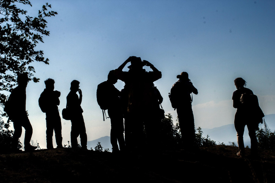 With no lockdown, valley denizens find a new favourite activity—hiking