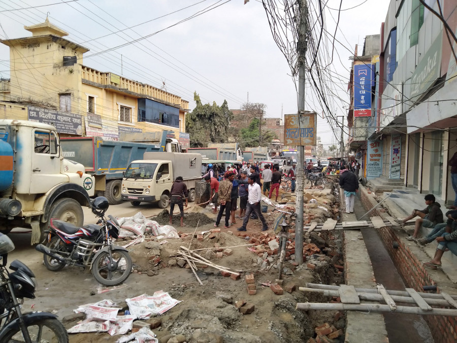 Traffic congestion in Rajbiraj affects locals