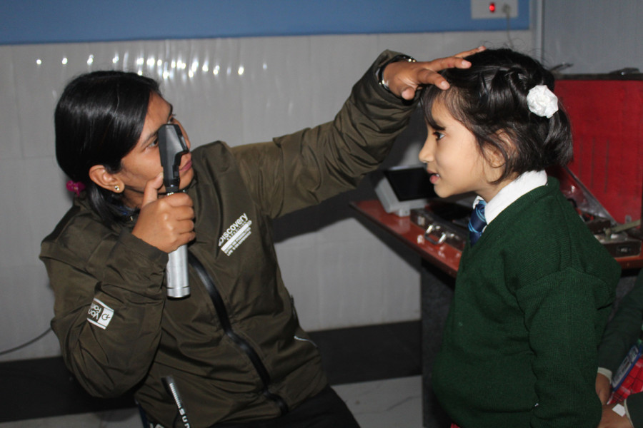 Vision-related problems a concern among Jhapa children