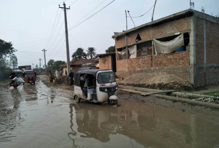 Locals face hardship as road project in Janakpur keeps missing deadline