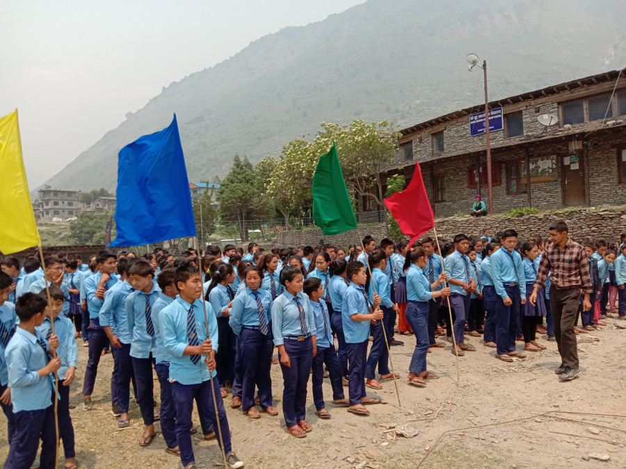 There’s only one secondary school in remote Chumnubri, and it has leaking roofs and few teachers