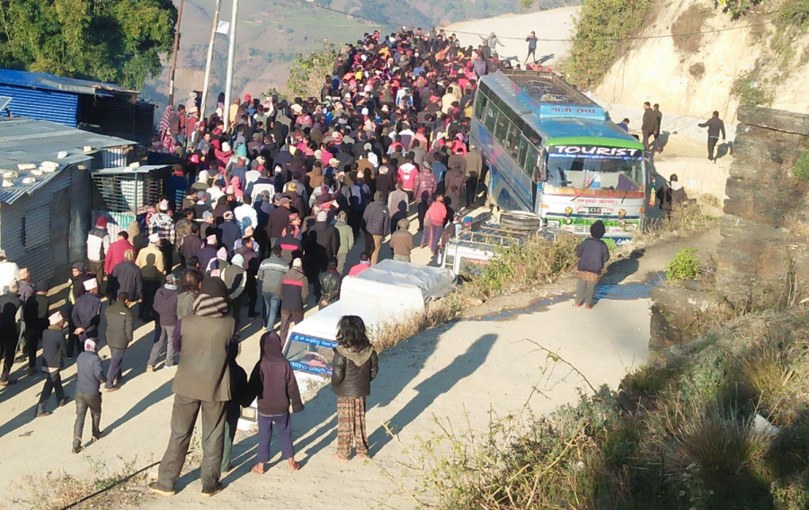 Ward chair’s suspicious death triggers protests in Achham