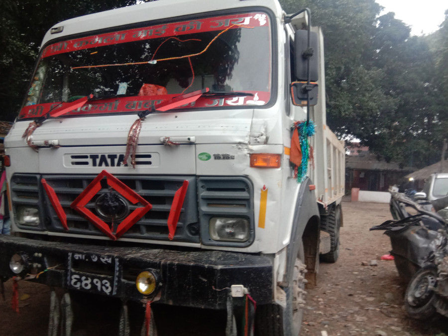Dilip Mahato was attacked before being run over by a tipper truck: Police