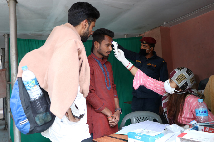 There are 129 land crossings with India and China. Only 41 will get health desks
