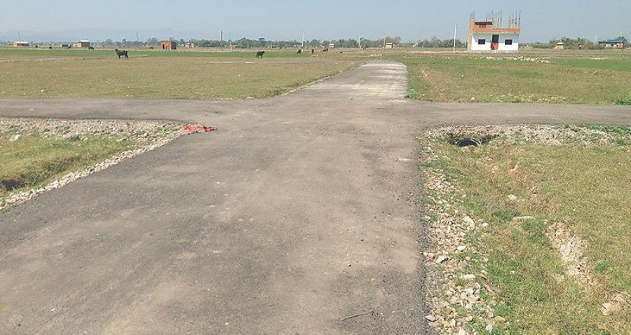 The western Tarai is urbanising rapidly and all at the expense of agricultural land
