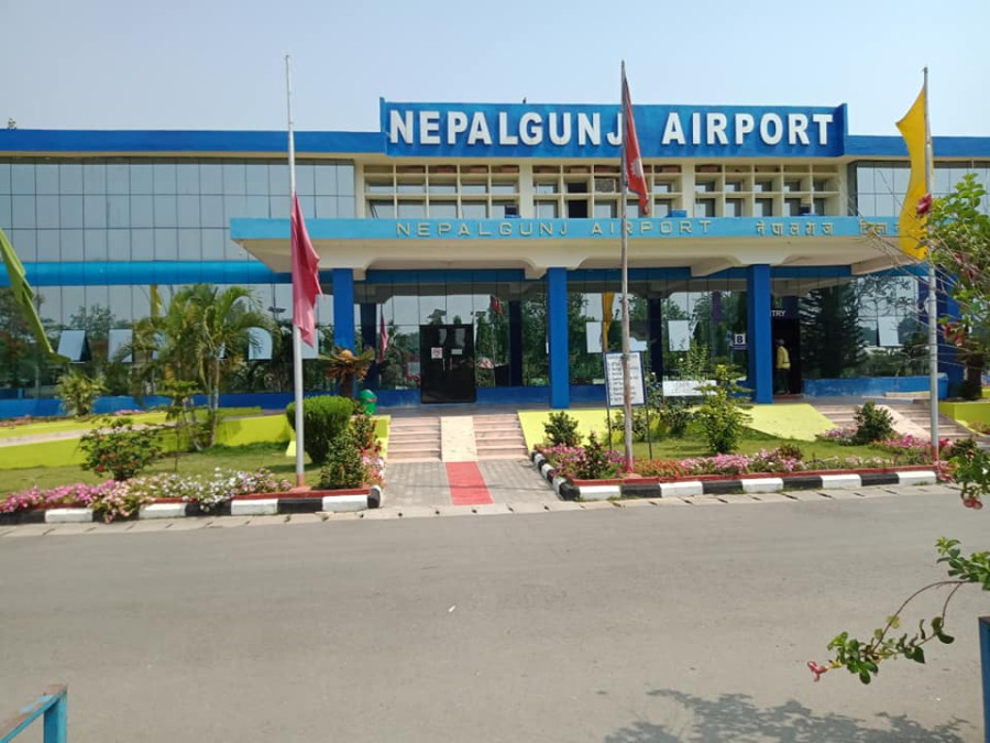 People from remote districts stranded in Nepalgunj Airport for want of PCR test
