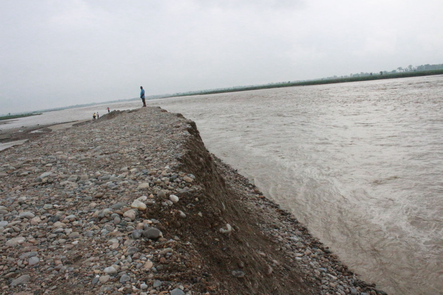 Flooded rivers put Tarai settlements at high risk of inundation
