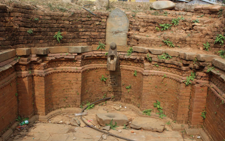 Ancient ponds and stone spouts are dying out in Gorkha
