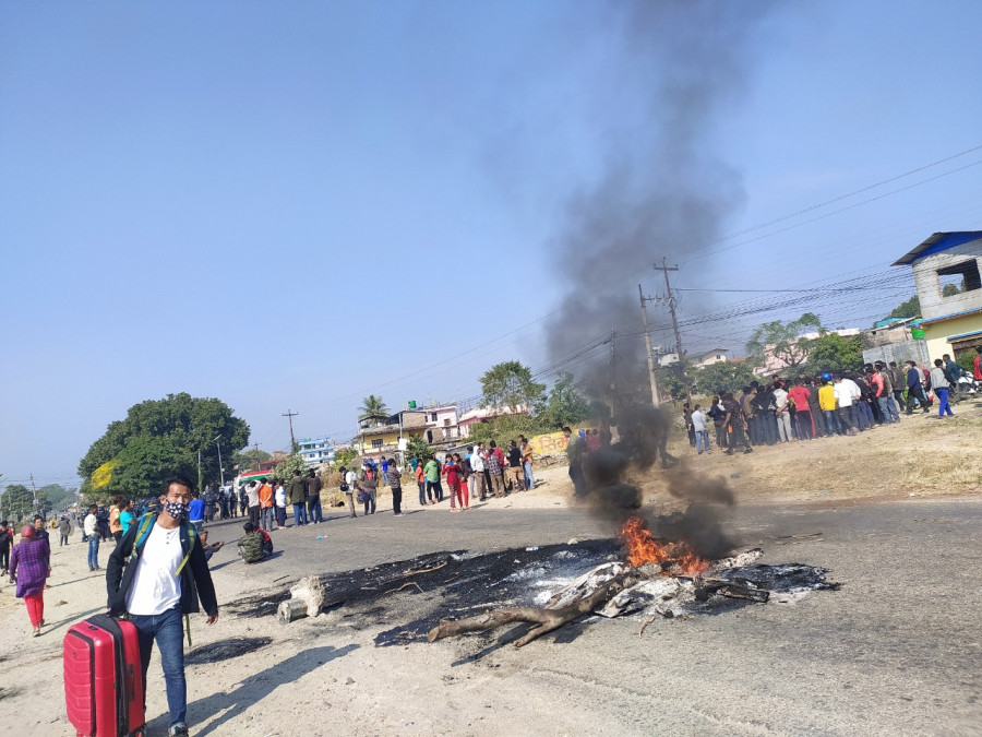 Situation tense in Bardibas as protests against rape and murder of six-year-old girl continues