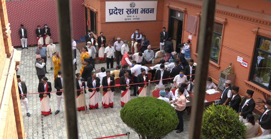 Province 5 assembly endorses Lumbini as the name of the province by majority votes
