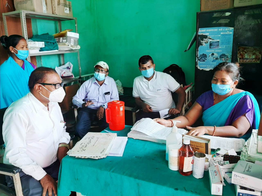Health workers in Birgunj local unit found absent from duty