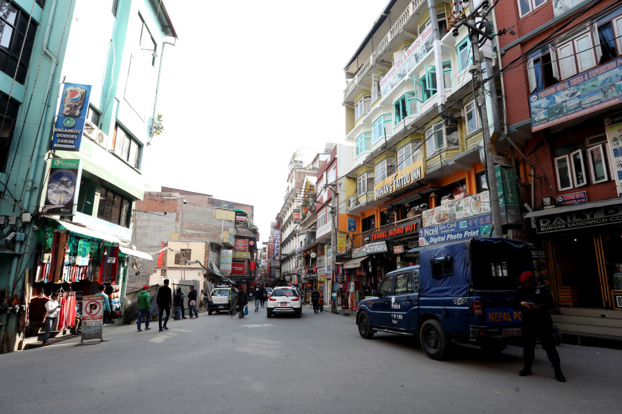 Restaurants and bars in Thamel are looking at staff layoffs and ultimately, a shutdown