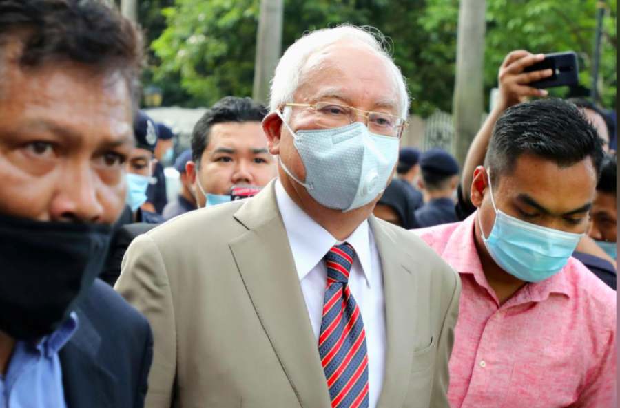 Malaysian ex-PM Najib convicted on all charges in first 1MDB trial