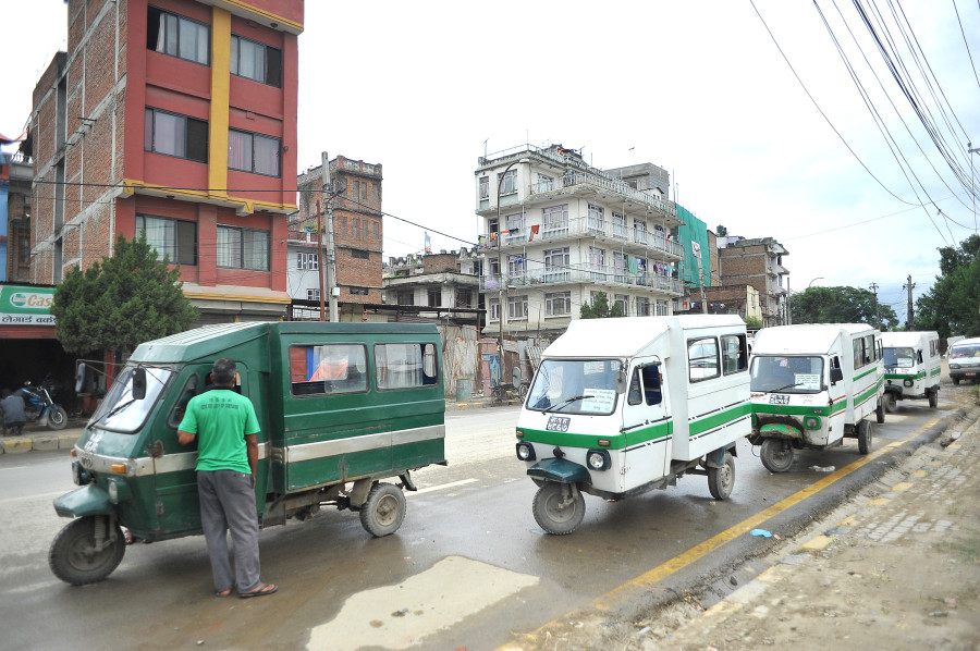 Tempo drivers are driven to despair as not many are using these three-wheelers over Covid-19 fears
