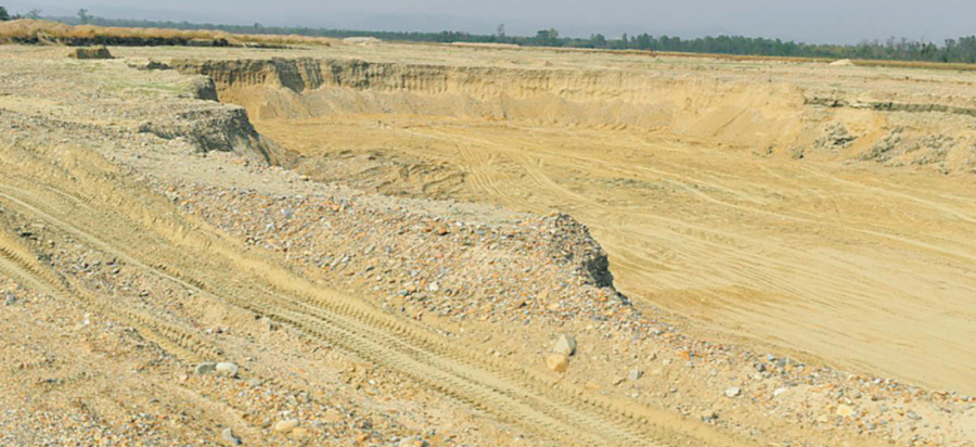 Mahottari sees rise in illegal mining of construction aggregate during lockdown